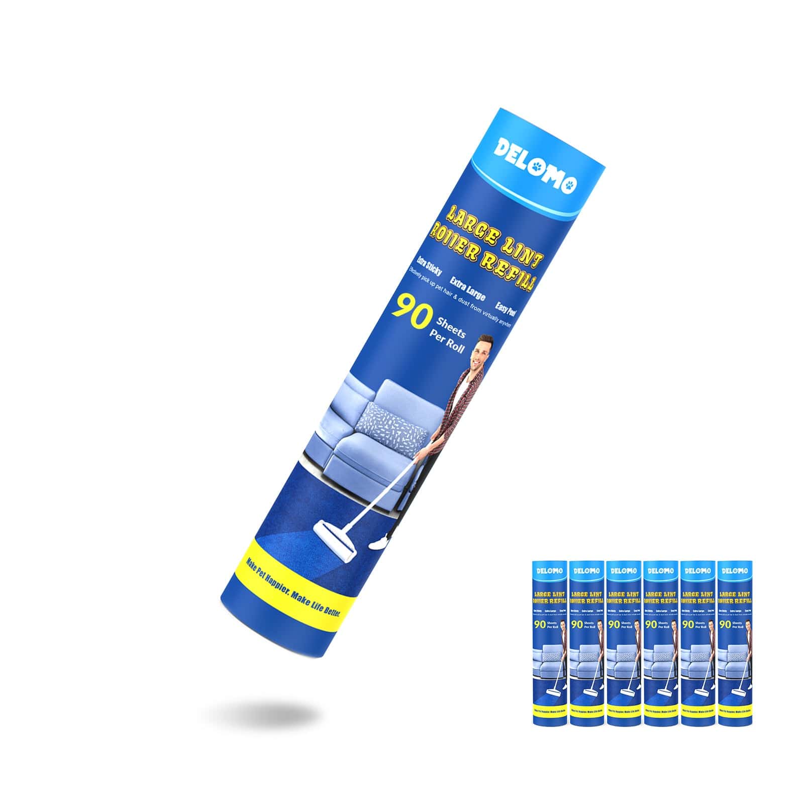 Large lint roller shop refills