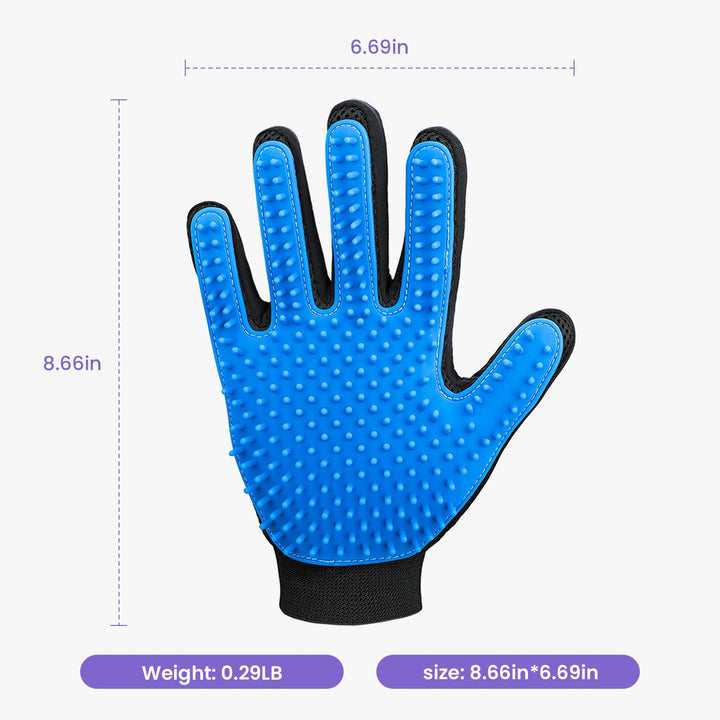 Zoe - Pet Grooming Gloves