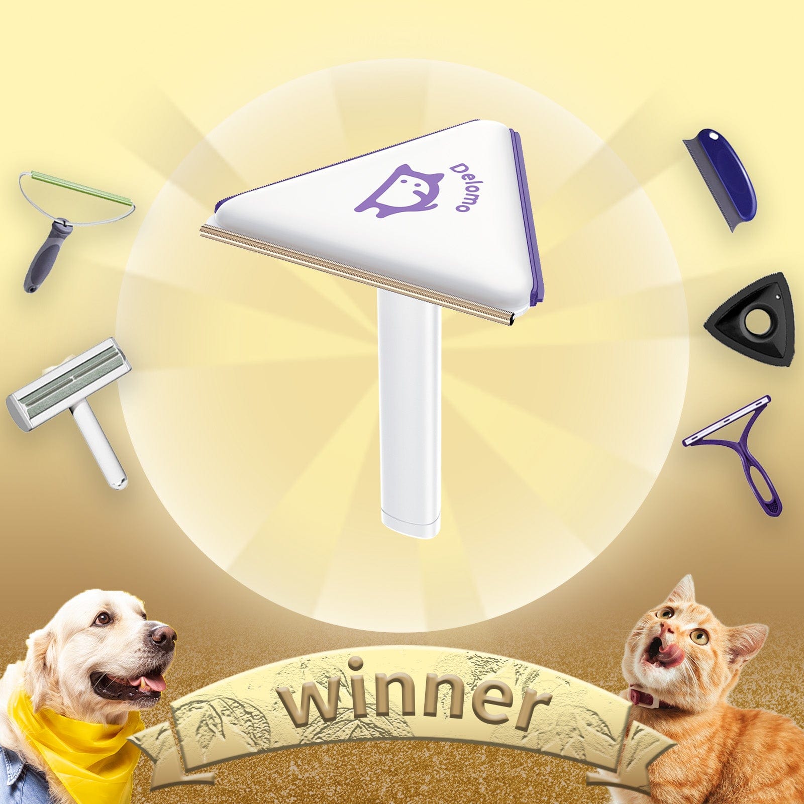 Delomo MAX 3in1 Pet Hair Remover DELOMO