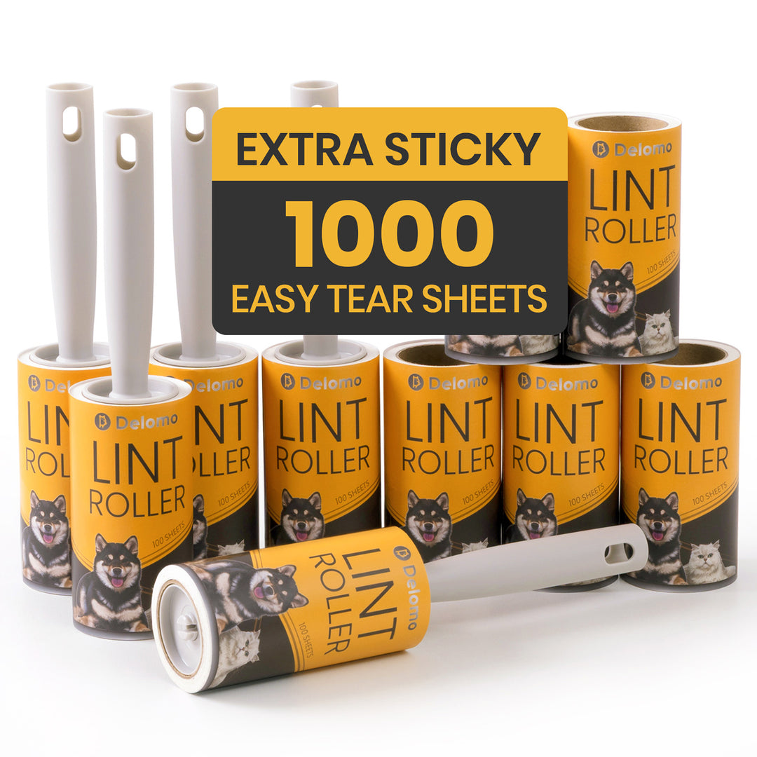 Delomo Heavy-Duty Lint Roller Set