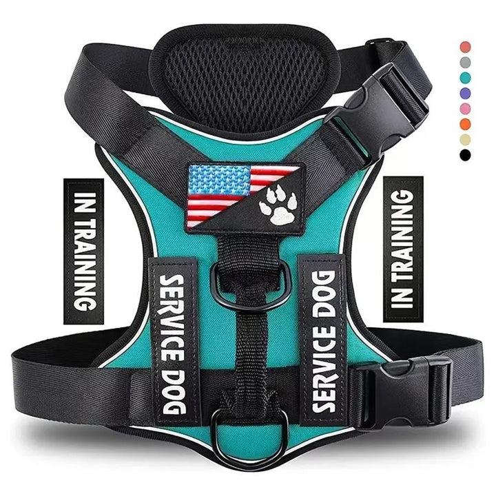 Service Dog Harness with Reflective Vest